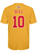 Tyreek Hill Kansas City Chiefs Youth Mainliner NN Perf T-Shirt - Gold