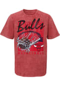 Chicago Bulls Youth Headliner T-Shirt - Red