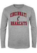 Cincinnati Bearcats Boys Grey # 1 Design T-Shirt