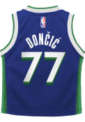 Luka Doncic Dallas Mavericks Boys Nike City Edition Replica Basketball Jersey - Blue