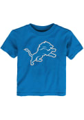 Detroit Lions Toddler Primary Logo T-Shirt - Blue