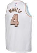 Evan Mobley Cleveland Cavaliers Youth Nike City Edition Swingman Basketball Jersey - Maroon
