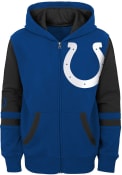 Indianapolis Colts Youth Stadium Full Zip Jacket - Blue
