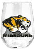 Missouri Tigers 15oz Emblem Stemless Wine Glass