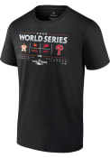Philadelphia Phillies Youth 2022 World Series Matchup T-Shirt - Black