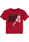 Red Toddler Cincinnati Bearcats Coin Toss T-Shirt