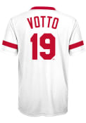 Joey Votto Cincinnati Reds Youth Triple NN T-Shirt - White