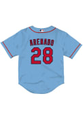 Nolan Arenado St Louis Cardinals Toddler Nike Alt 3 Replica Baseball Jersey - Light Blue