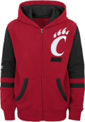 Red Baby Cincinnati Bearcats Stadium Full Zip Sweatshirt