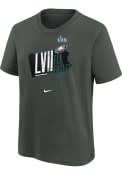 Philadelphia Eagles Youth Nike Local 2022 Super Bowl Bound T-Shirt - Black