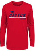 Dayton Flyers Youth Engaged T-Shirt - Navy Blue