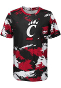 Red Youth Cincinnati Bearcats Cross Pattern T-Shirt