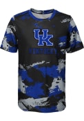 Kentucky Wildcats Youth Cross Pattern T-Shirt - Blue