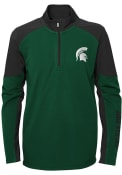 Michigan State Spartans Youth Audible Quarter Zip - Green