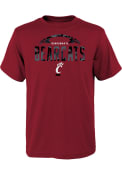 Red Youth Cincinnati Bearcats Blitz Ball T-Shirt