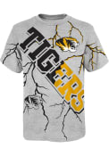 Missouri Tigers Boys Highlights T-Shirt - Grey
