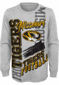 Missouri Tigers Boys Game Day Vibes T-Shirt - Grey