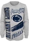 Penn State Nittany Lions Boys Game Day Vibes T-Shirt - Grey