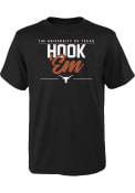 Texas Longhorns Youth Institutions Slogan T-Shirt - Black