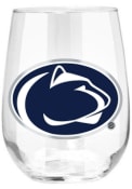 Penn State Nittany Lions 15oz Emblem Stemless Wine Glass