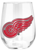 Detroit Red Wings 15oz Emblem Stemless Wine Glass