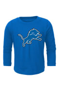 Detroit Lions Toddler Blue Primary Logo T-Shirt