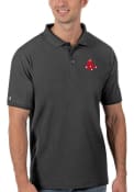 Boston Red Sox Antigua Legacy Pique Polo Shirt - Grey