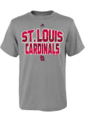 St Louis Cardinals Youth Grey Big City T-Shirt