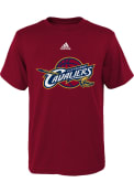 Cleveland Cavaliers Youth Red Logo T-Shirt