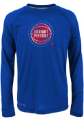 Detroit Pistons Youth Blue Motion Offense T-Shirt