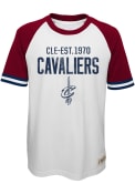 Cleveland Cavaliers Youth Red Established Fashion Tee