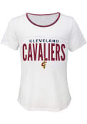 Cleveland Cavaliers Girls Red Team Pride T-Shirt