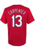 Matt Carpenter St Louis Cardinals Youth Player T-Shirt - Red