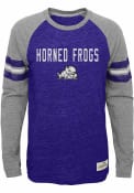TCU Horned Frogs Youth Charcoal Pride Raglan T-Shirt