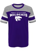 K-State Wildcats Youth Purple Loyalty Fashion Tee