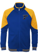 St Louis Blues Youth Navy Blue Faceoff Full Zip Jacket