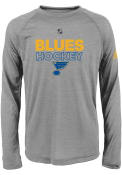 St Louis Blues Youth Grey Authentic Ice 2017 T-Shirt