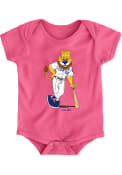 Slugger Kansas City Royals Baby Outer Stuff Baby One Piece - Pink