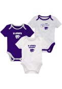K-State Wildcats Baby Purple 3rd Down One Piece