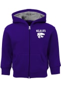 K-State Wildcats Toddler Red Zone Full Zip Sweatshirt - Purple