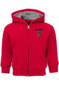 Texas Tech Red Raiders Toddler Red Zone Full Zip Sweatshirt - Red
