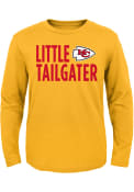 Kansas City Chiefs Toddler Gold Little Tailgater T-Shirt