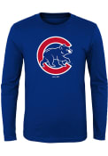 Chicago Cubs Youth Blue Secondary T-Shirt