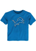 Detroit Lions Toddler Blue Primary Logo T-Shirt