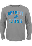 Detroit Lions Toddler Grey #1 Design T-Shirt