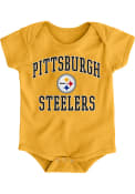 Pittsburgh Steelers Baby Gold #1 Design One Piece