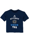 Philadelphia Union Infant My First T-Shirt - Navy Blue