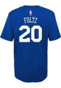 Markelle Fultz Philadelphia 76ers Youth Player T-Shirt - Blue