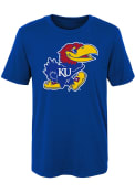 Kansas Jayhawks Boys Blue Jayhawk T-Shirt