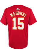 Patrick Mahomes Kansas City Chiefs Youth Mainliner T-Shirt - Red